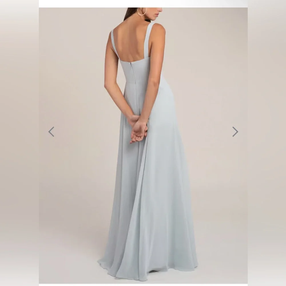 Jenny Yoo collection Harris dress. Whisper blue. Size 8 - Picture 3 of 16